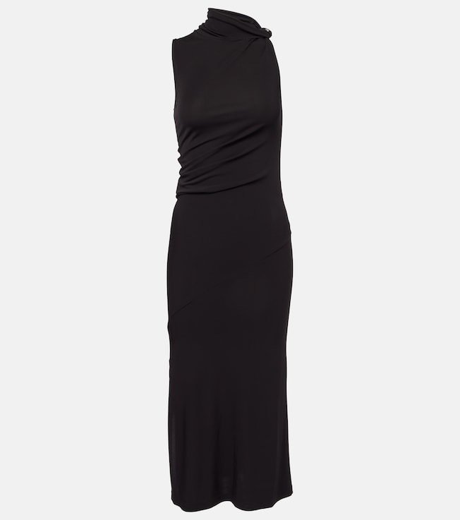Draped maxi dress | Courrèges