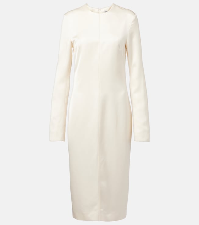 Satin midi dress | Toteme