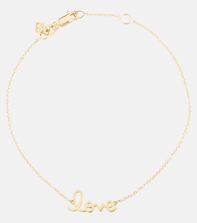 Love 14kt gold bracelet | Sydney Evan