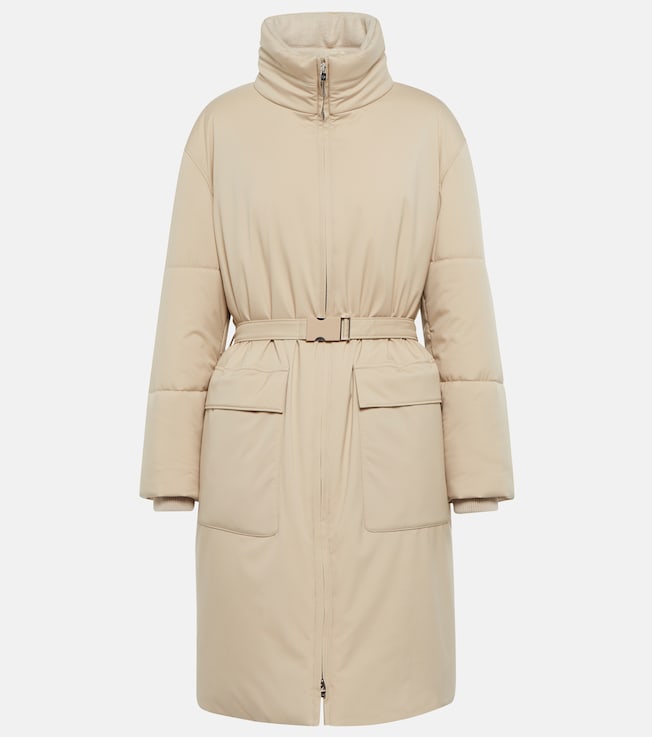 Aslan belted puffer coat | Loro Piana