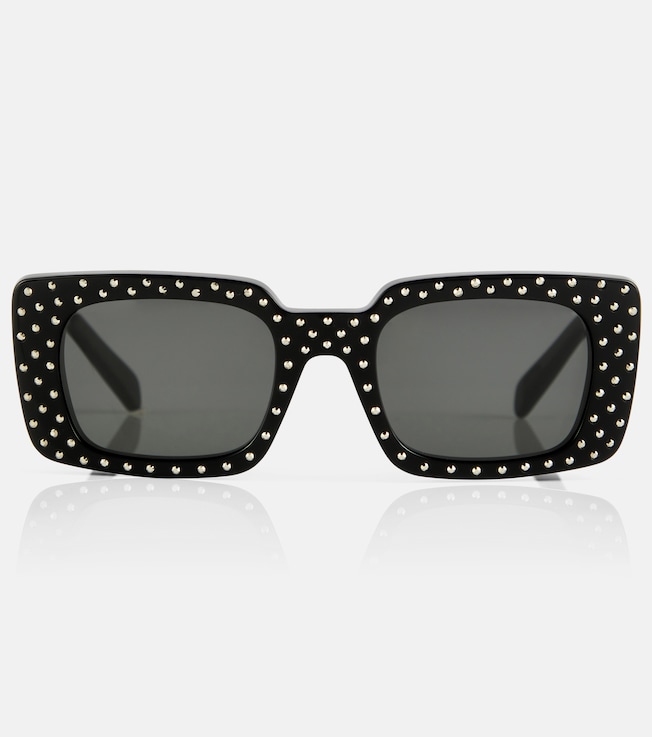 Embellished rectangular sunglasses | Celine Eyewear
