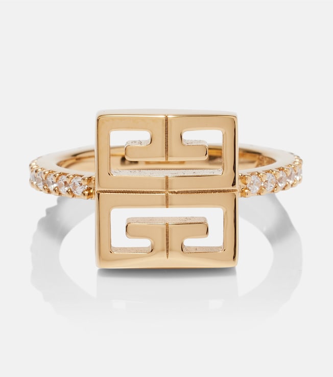 4G Swarovski® crystal-embellished ring | Givenchy