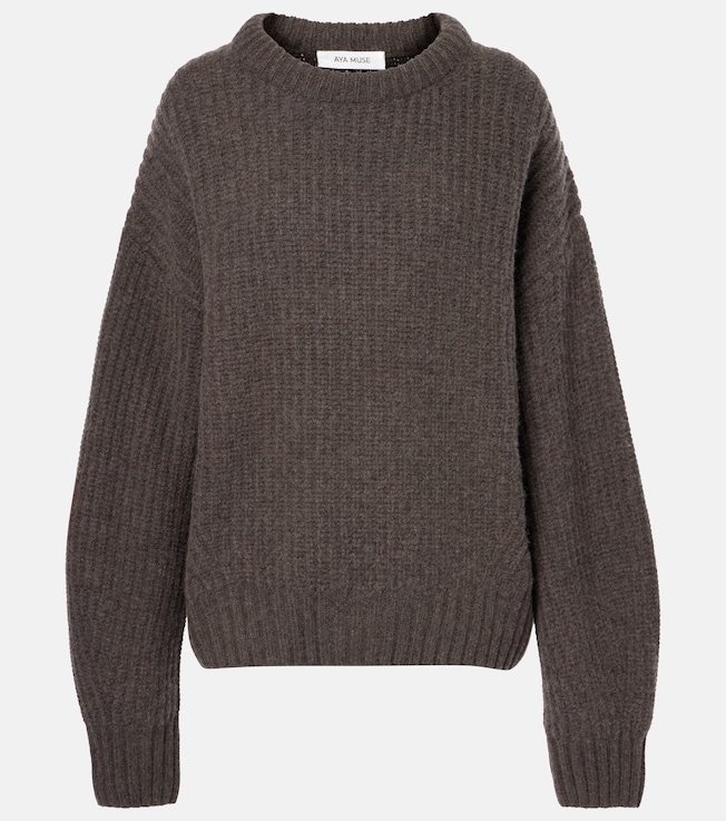 Ribbed-knit sweater | Aya Muse