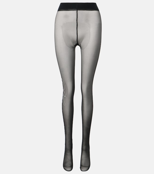 Embellished tights | Blumarine