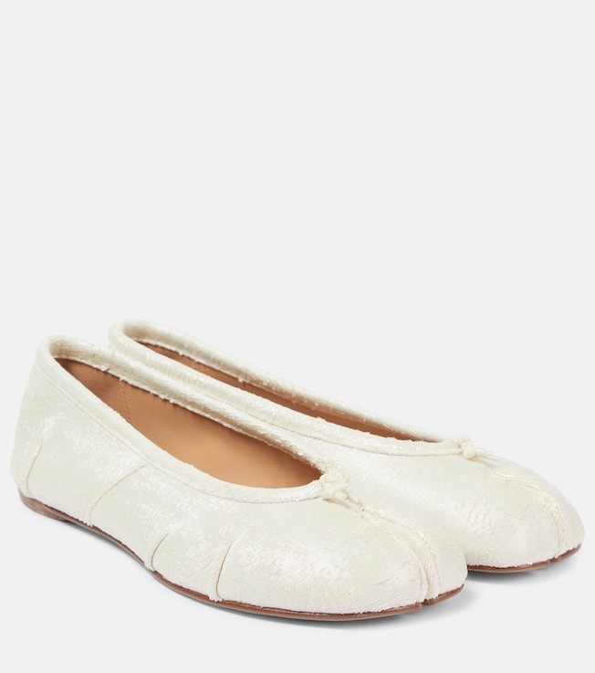 Tabi leather ballet flats | Maison Margiela