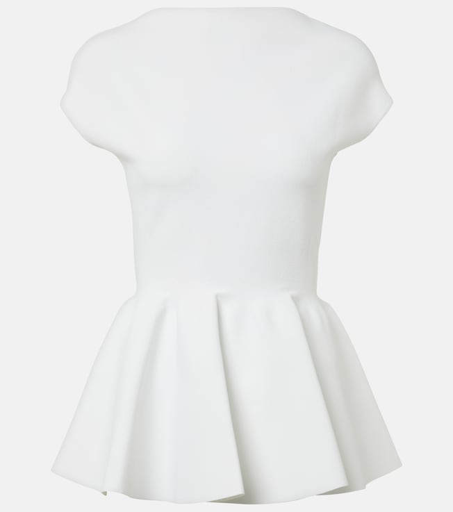 Peplum top | Alaïa