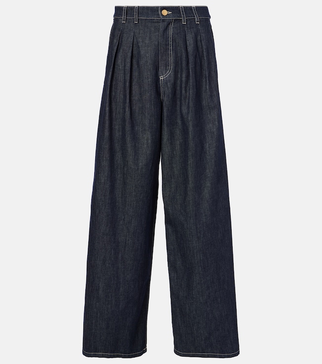 High-rise wide-leg pants | 'S Max Mara