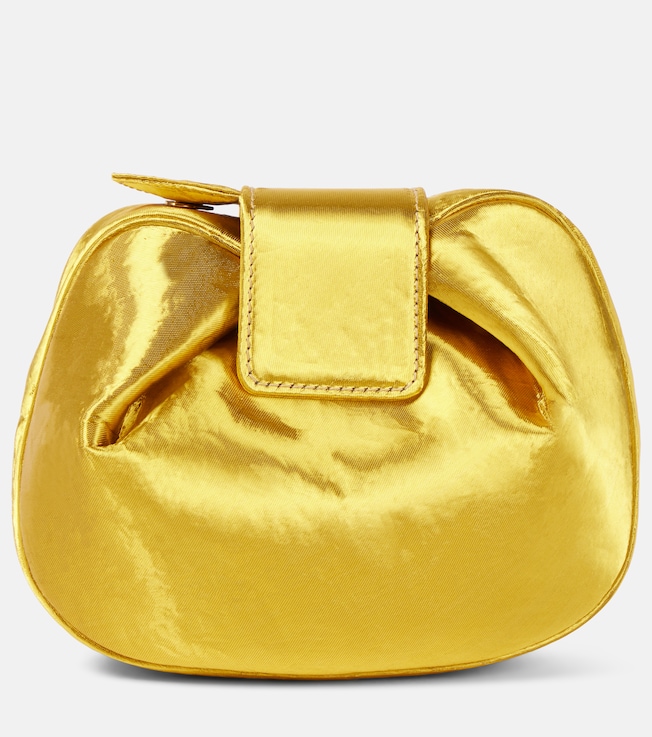Soft Demi satin clutch | Gabriela Hearst