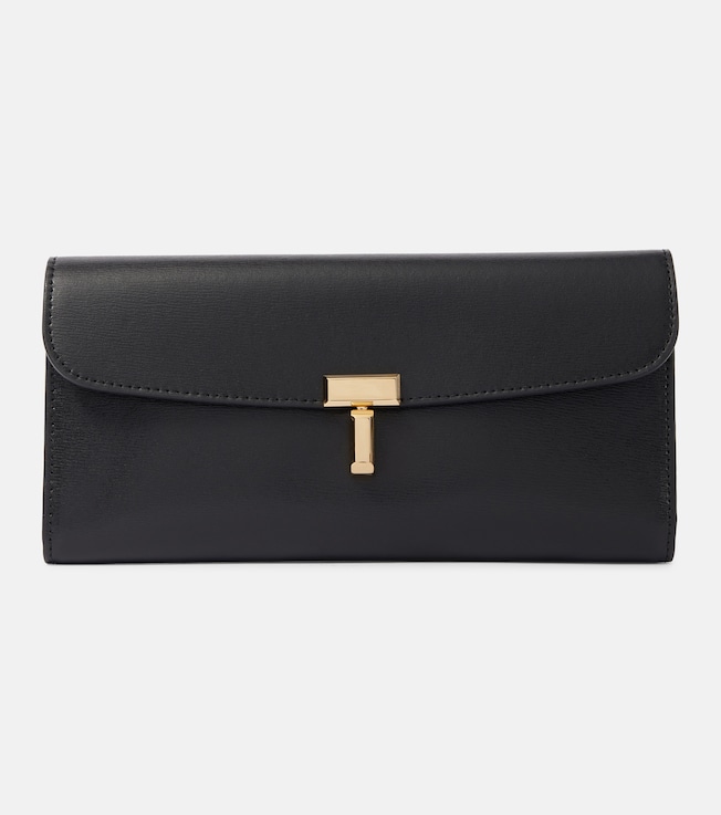 T-Lock leather wallet | Toteme