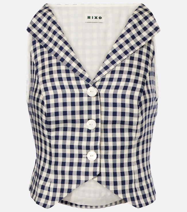 Tiggy checked vest | Rixo
