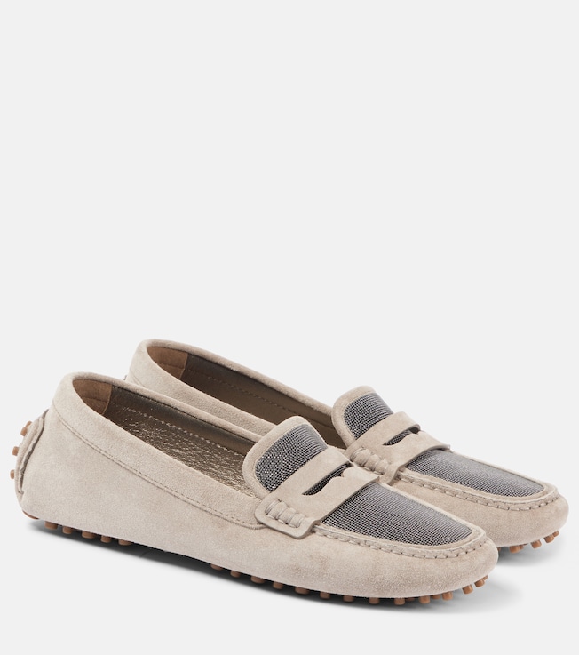 Suede loafers | Brunello Cucinelli