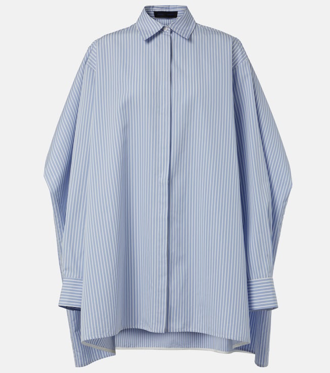 Isla striped cotton and silk minidress | Proenza Schouler