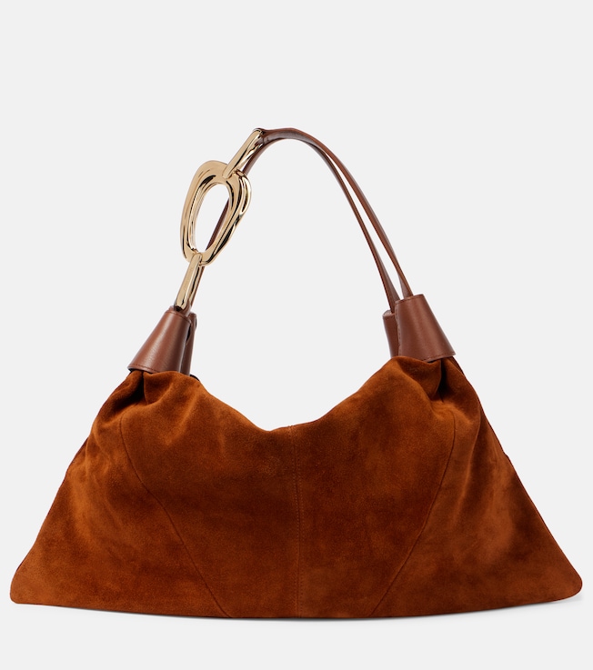 Trampoline Small suede shoulder bag | Zimmermann