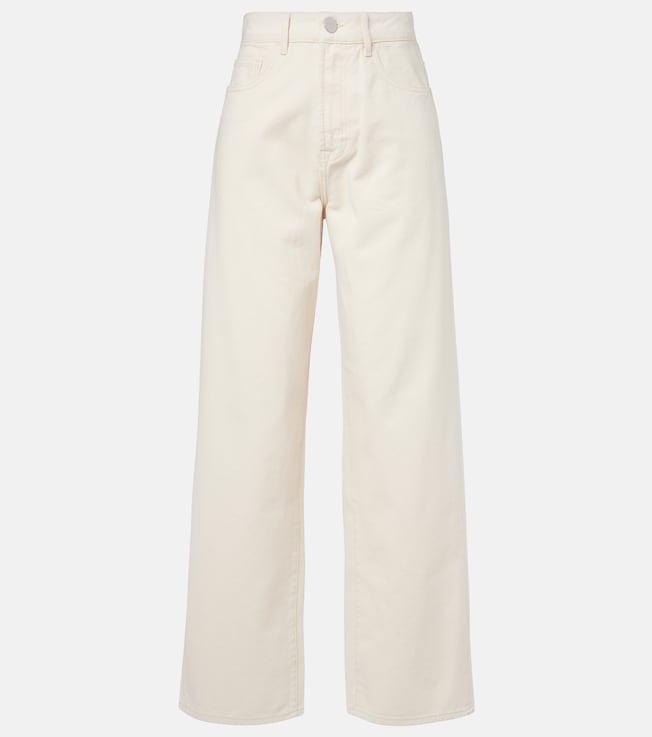 High-rise wide-leg jeans | Róhe