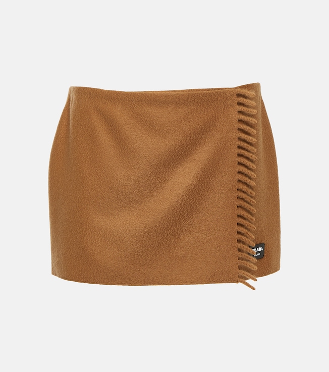 Cashmere miniskirt | Prada