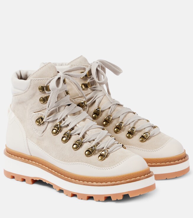 Peka Trek suede hiking boots | Moncler