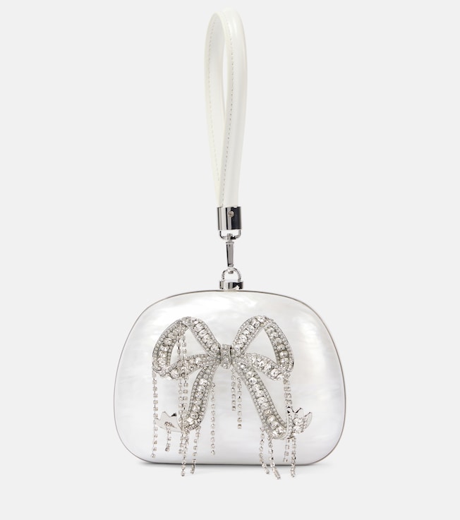 Small embellished clutch | Self-Portrait