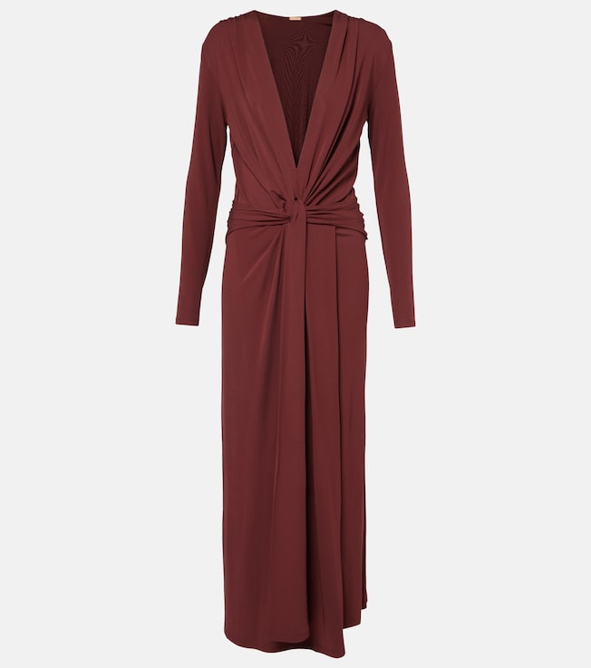 Finding Yourself draped jersey maxi dress | Johanna Ortiz