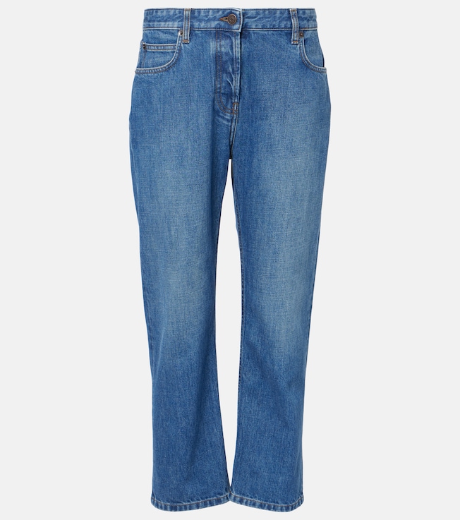 Riaco mid-rise slim jeans | The Row