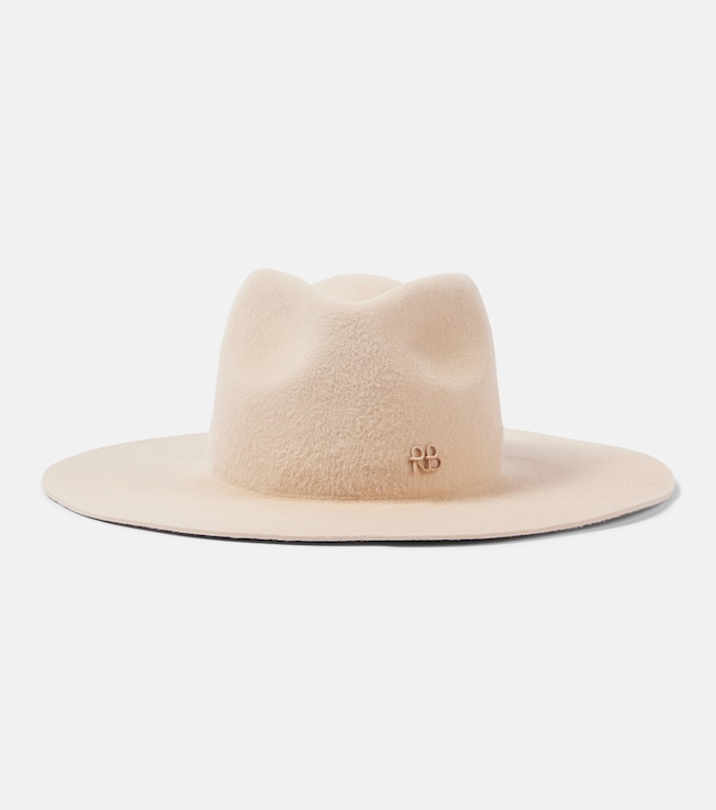 Embellished shearling fedora | Ruslan Baginskiy