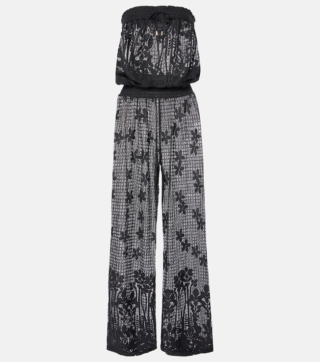 Viv cotton-blend jumpsuit | Melissa Odabash
