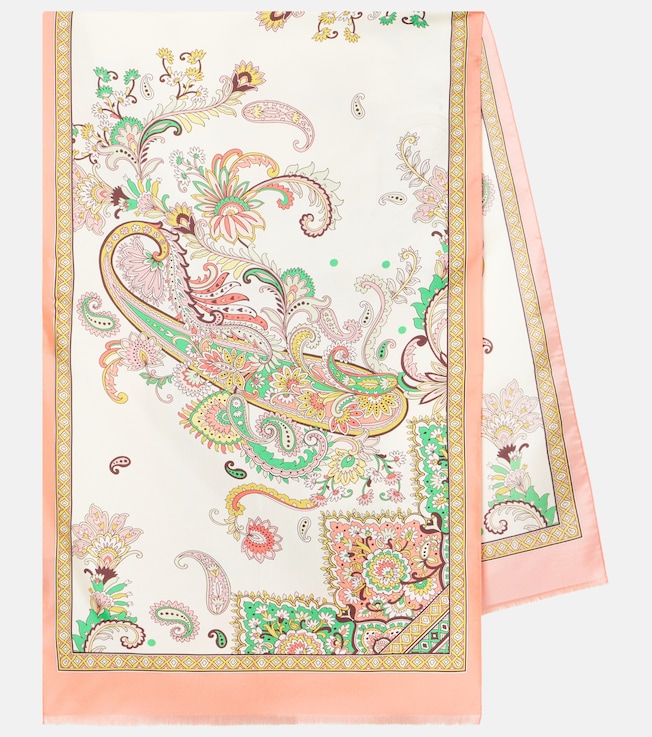 Tosca printed silk scarf | Etro