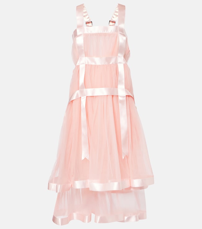Tulle midi dress | Noir Kei Ninomiya