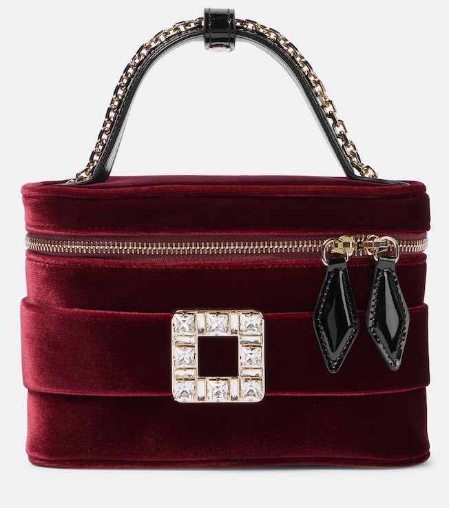 Velvet vanity bag | Roger Vivier