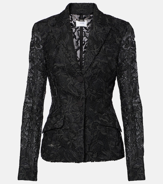 Floral lace blazer | Erdem