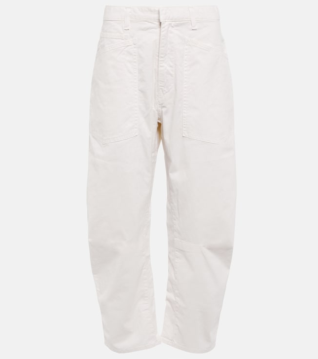 Shon cotton-blend twill pants | Nili Lotan