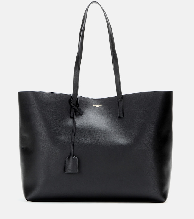 Shopping E/W leather tote bag | Saint Laurent