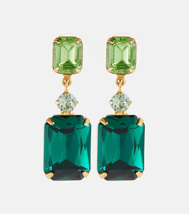Gemma crystal-embellished stud earrings | Jennifer Behr