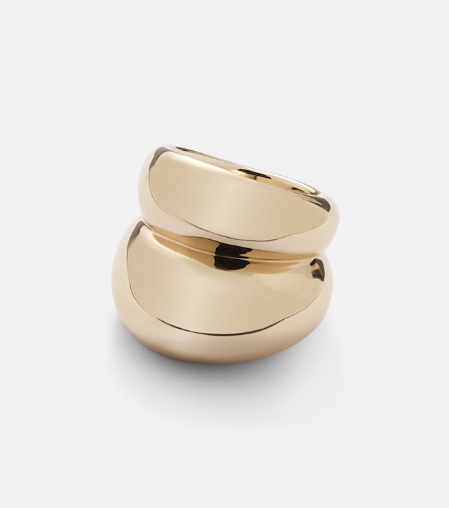 Chavez gold-plated ring | Jennifer Fisher
