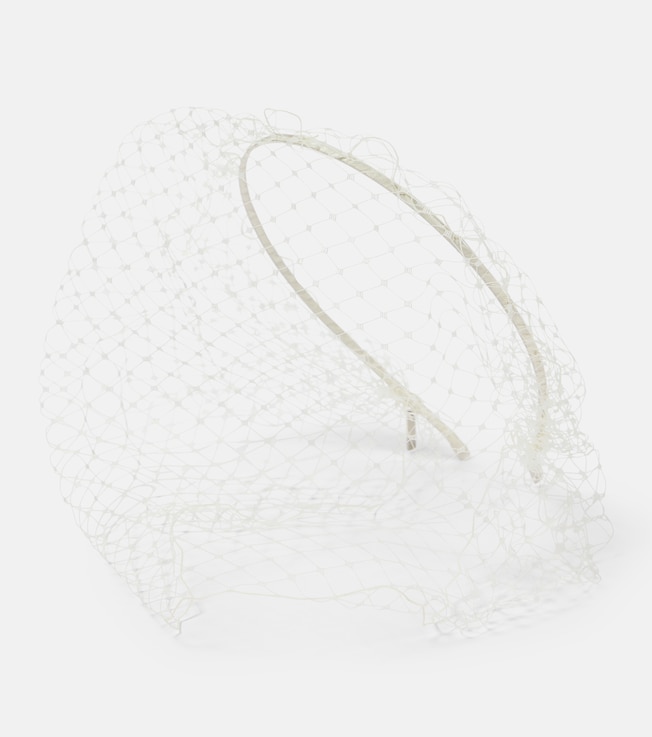 Bridal Voilette headband | Jennifer Behr