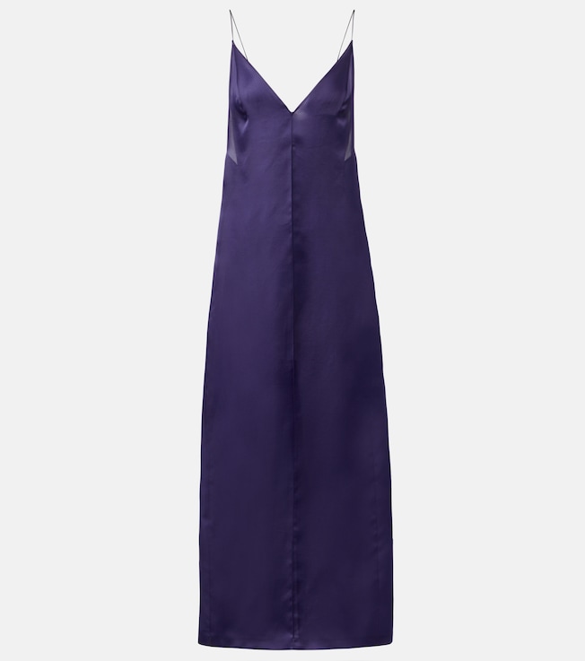 Tulula silk organza slip dress | Khaite
