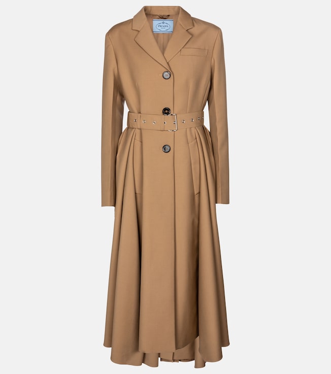 Virgin wool coat | Prada