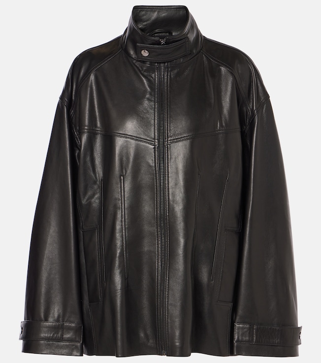 Rue leather jacket  | Nour Hammour