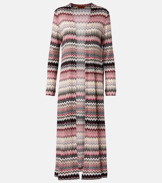 Zig Zag lamé cardigan | Missoni