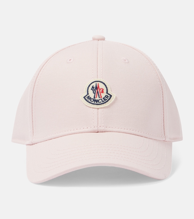 Logo cotton gabardine baseball cap | Moncler