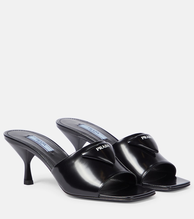 Leather sandals | Prada