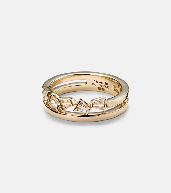 18kt gold ring with diamonds  | Bucherer Fine Jewellery