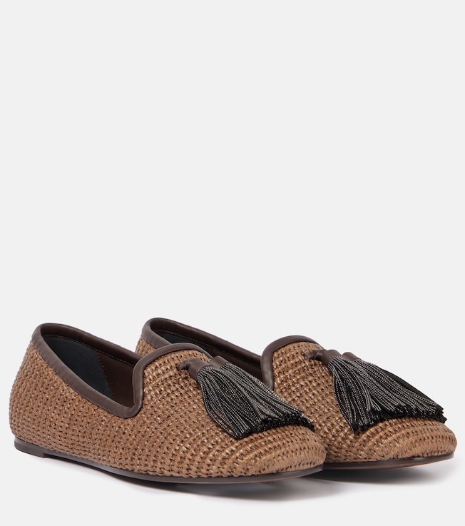 Monili woven loafers | Brunello Cucinelli