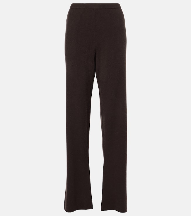 N°320 Rush cashmere-blend straight pants | Extreme Cashmere