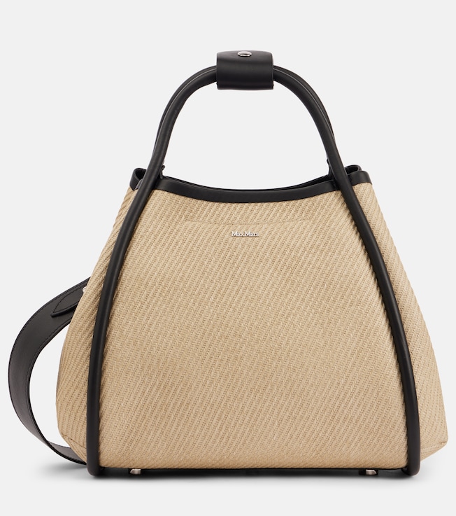 Marine Small raffia tote bag | Max Mara