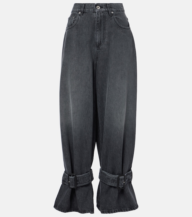 Mid-rise wide-leg jeans | JW Anderson