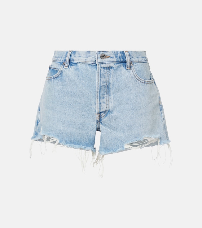 The Hang mid-rise denim shorts | Frame