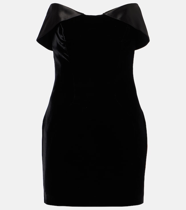 Velvet minidress | Mugler