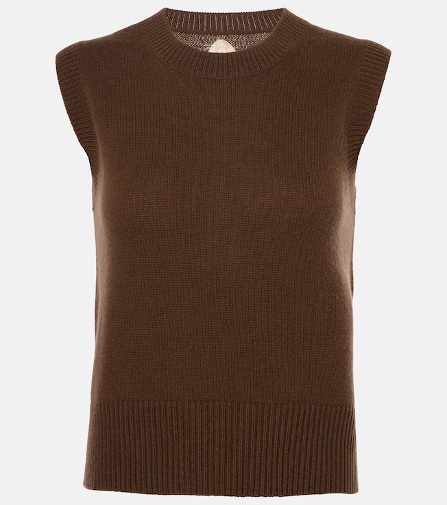 Cashmere sweater vest | Jardin des Orangers