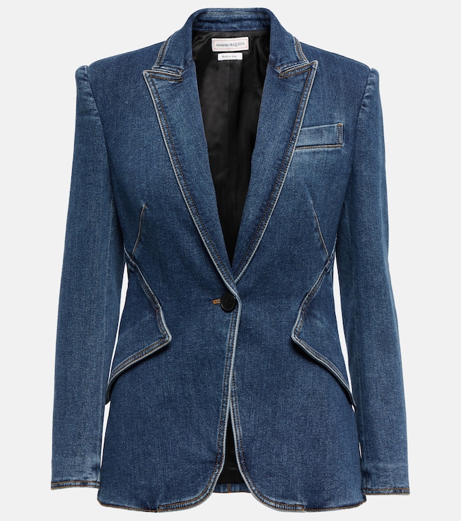 Denim blazer | McQueen