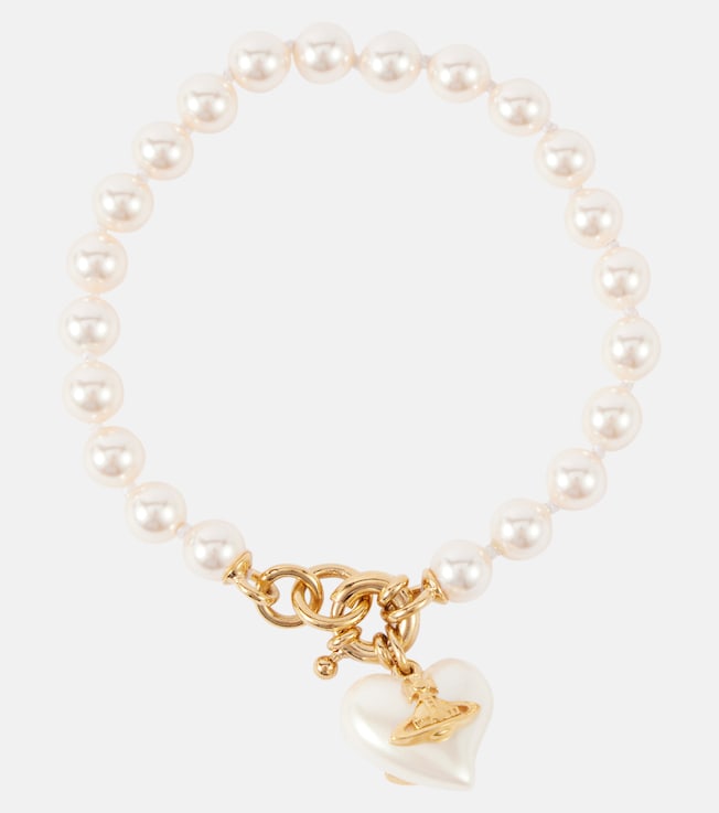 Sheryl faux pearl gold-plated bracelet | Vivienne Westwood